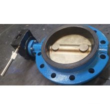 DIN Mono Flanged Vulcanised Seat Alu Bronze Disc Butterfly Valve